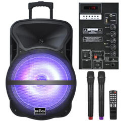 Автономная акустическая система BIG JB15RECHARG400+MP3/FM/Bluetooth+DC-DC INVERTOR