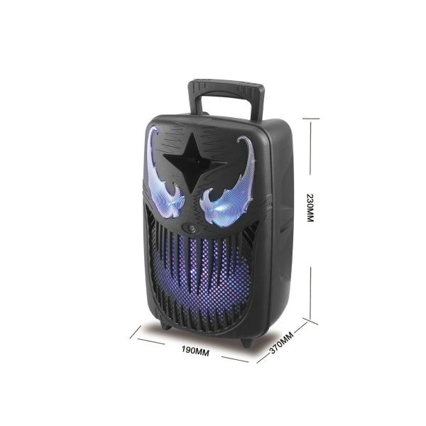 Фото Автономная акустическая система BIG VENOM usb/mp3/fm/bt + Шнуровой микрофон L