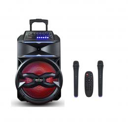 Автономна акустична система BIG310BAT USB/MP3/FM/BT/TWS + 2pcs VHF mic