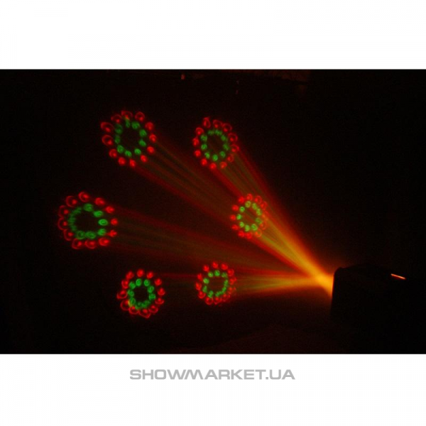 Фото Світловий LED прилад BIG BM-023  (LED MOON FLOWER V) L
