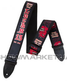 Гитарный ремень - DUNLOP D3826 LG LUCKY13 GREASE, GAS & GLORY