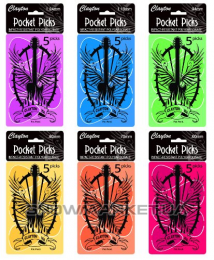 Медиатор - Clayton PPP1/5 POCKET PICK 1.2 мм (упак 5 шт.)