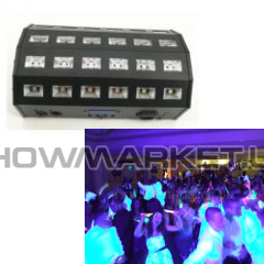 Светодиодный УФ заливочный прожектор BIG LEDUV DMX24*3W