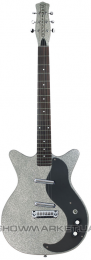 Электрогитара - DANELECTRO 59 MJ (Silver Metal Flake)