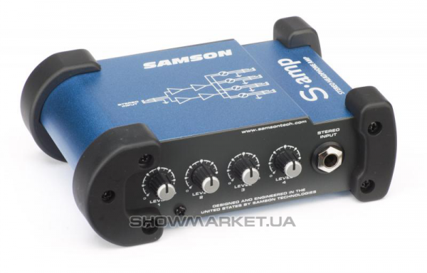 Фото Підсилювач для навушників SAMSON S-AMP L