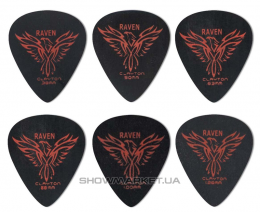 Медиатор - Clayton BS50/12 BLACK RAVEN STD (упак 12шт.)