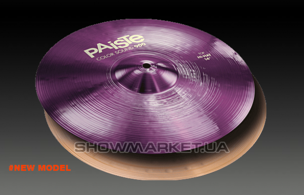 Фото Тарілка хай хет - Paiste Colorsound 900 Heavy Hi-Hat 14  Purple L