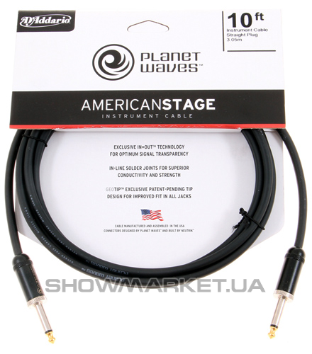 Фото Кабель - PLANET WAVES PW-AMSG-15 AMERICAN STAGE 15ft L