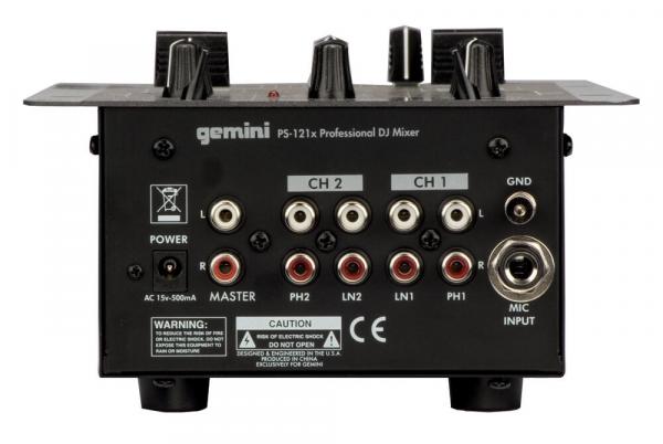 Фото Мікшерний пульт для DJ Gemini PS-121X L