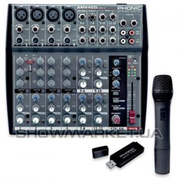 Микшерный пульт - Phonic AM 440 D USB-K-1