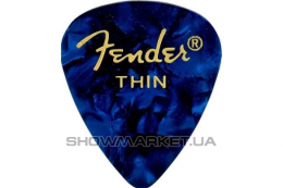 Медиатор FENDER 351 SHAPE PREMIUM PICKS BLUE MOTO THIN