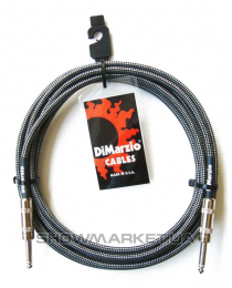 Инструментальные кабель - DIMARZIO EP1710SS INSTRUMENT CABLE 10ft (BLACK GREY)