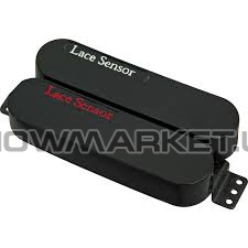 Звукосниматель для электрогитар - Lace Sensor Dually Red/Silver Black Covers