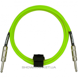 Инструментальные кабель - DIMARZIO EP1710SS INSTRUMENT CABLE 10ft (NEON GREEN)