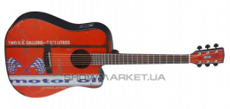 Электро-акустическая гитара CORT MOTOR OIL 2 (BKS)