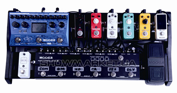 Фото Програмований контролер для гітарних педалей - MOOER PEDAL CONTROLLER PCL6 L
