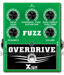 Педаль эффектов - XVIVE W2 OVERDRIVE FUZZ