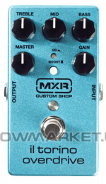 Педаль эффектов  DUNLOP CSP033 MXR CUSTOM SHOP IL TORINO OVERDRIVE