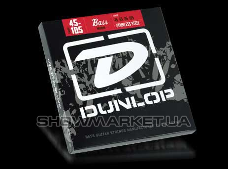 Фото Струни для електро бас-гітар - Dunlop DBS1065 Stainless Steel Light 5 Set L