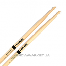 Барабанные палочки - PROMARK RBH550 REBOUND BALANCE HICKORY .550 TEAR DROP WOOD TIP