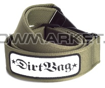 Гитарный ремень - DUNLOP DRB-S02 OL DIRTBAG PUNK OLIVE