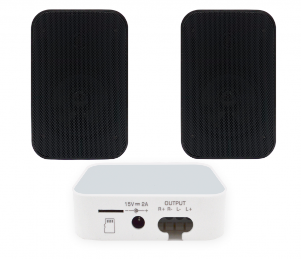 Фото Комплект настінних колонок SKY SOUND WIFI BOX-1024 BLACK L