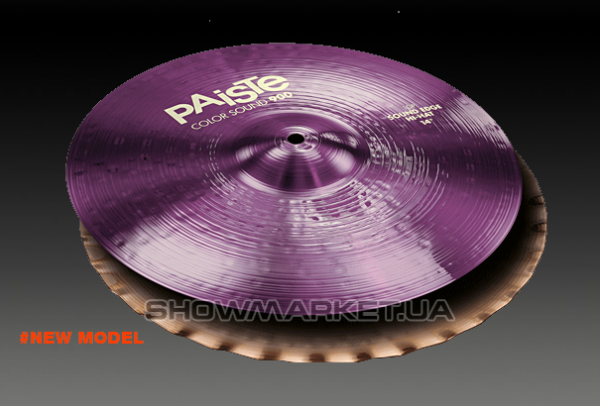 Фото Тарілка хай хет - Paiste Colorsound 900 Sound Edge Hi-Hat 14  Purple L