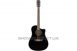 Электроакустическая гитара FENDER CD-60SCE BLACK WN