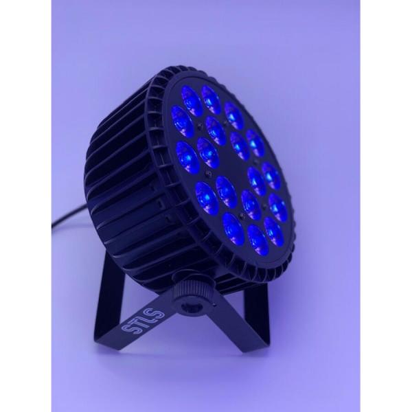 Фото LED прожектор STLS Par S-1818 SLIM  RGBWA+UV L