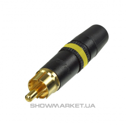 Разъем rca ("тюльпан" ) - REAN by Neutrik NYS 373-4 (жёлтый)
