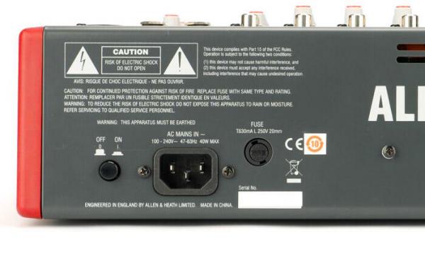 Фото Микшерный пульт Allen Heath ZED-1402 L