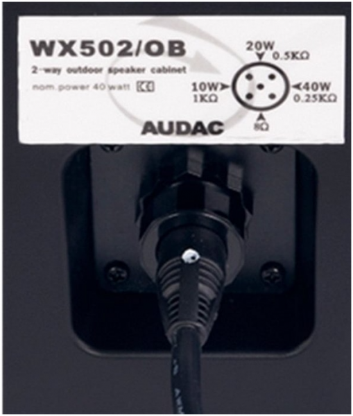 Фото Настінна акустична система AUDAC WX-502 MK2 White L