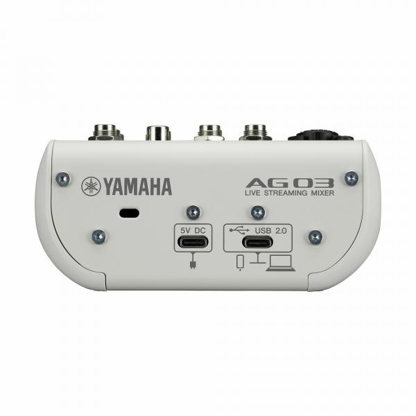 Фото Комплект для стримінга YAMAHA AG03MK2 LSPK Live Streaming Pack (White) L