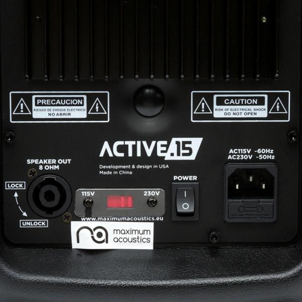 Фото Активна акустична система Maximum Acoustics ACTIVE.15 L
