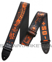 Гитарный ремень - DUNLOP D3839GF LUCKY13 GRIFFIN