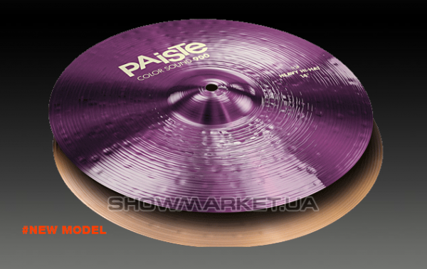 Фото Тарілка хай хет - Paiste Colorsound 900 Heavy Hi-Hat 15  Purple L