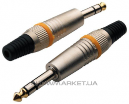 Разъем 1/4" Jack TRS - ROCKCABLE RCL10003 M