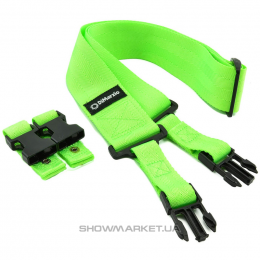 Гитарный ремень - DIMARZIO DD2200 CLIPLOCK NEON GREEN