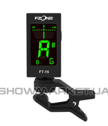 Тюнер прищепка - FZONE FT15 Black