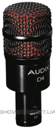 Динамічний інструментальний мікрофон AUDIX D4