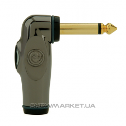 Разъем 1/4" Jack моно угловой - PLANET WAVES PW-AGRAP-1