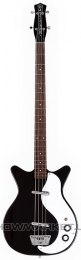 Бас-гитара - DANELECTRO 59DC Long Scale Bass (Black)