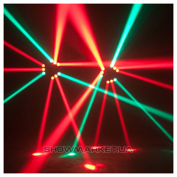 Фото Світлодіодний LED прибор BIG KAOS 9*10W RGBW L