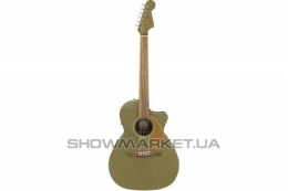 Электроакустическая гитара FENDER NEWPORTER PLAYER ICE OLIVE SATIN