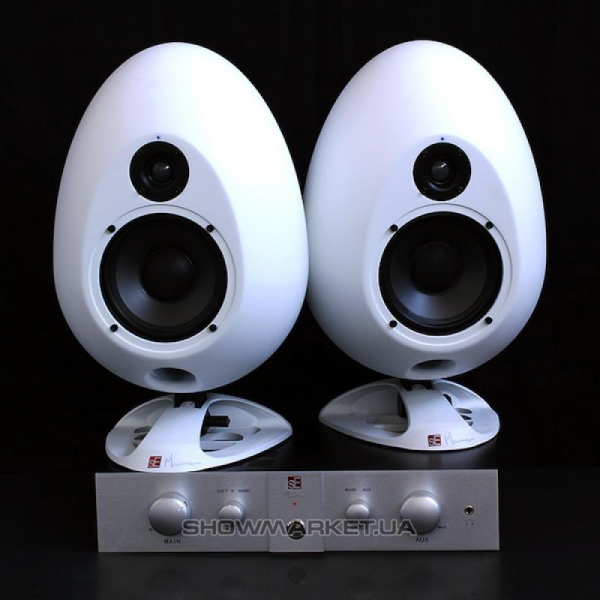 Фото Студійний монітор sE Electronics EGG150 White Medium Egg Monitoring System L