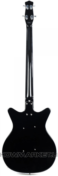 Фото Бас-гітара - DANELECTRO 59DC Long Scale Bass (Black) L