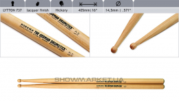 Барабанные палочки - Rohema Rounded Tip Lytton 737