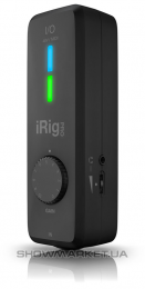 Ультра компактный мобильный аудио/MIDI интерфейс IK MULTIMEDIA iRIG PRO I/O