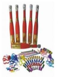 Ручной пускатель конфетти BIG 1560 -60cm champangue canon