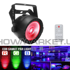 LED прожектор BIG COB 40W RGB REMOTE
